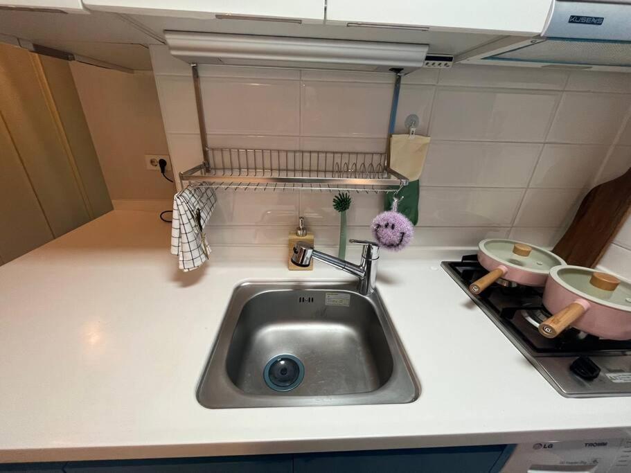 Haeundae Beach Stay #2Min Walk #2Beds Busan Buitenkant foto